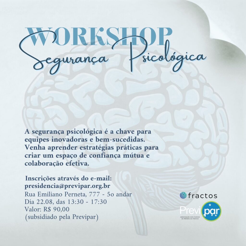 Workshop Segurança Psicologica